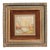 Antique Framed Landscape Painting on Tile For Sale
