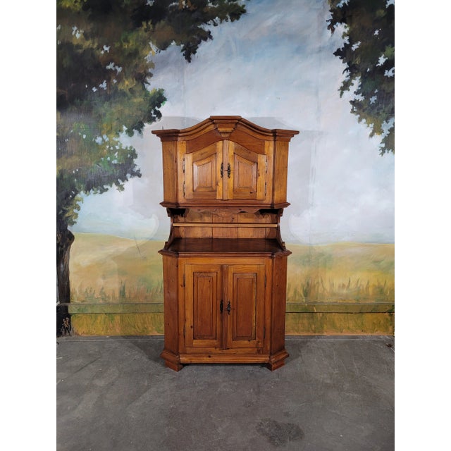 Small Sideboard with Two Mountain Bodies in Fir, 1890s For Sale - Image 13 of 13