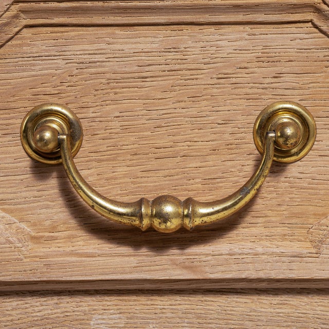 Louis XV Oak Chest of Drawers, Rococo Style, France, Circa 1970 For Sale - Image 13 of 16