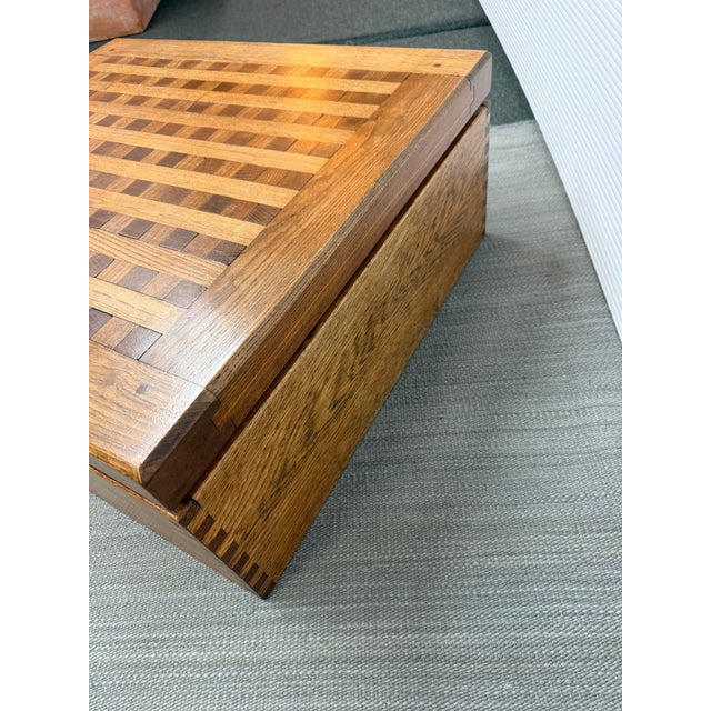 Circa 1945 Kaiser Hull Lake Champlain Deckhouse Frame Coffee/Side Table For Sale - Image 12 of 12