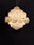 Vintage Alabaster White Murano Disc Chandelier from Mazzega, Venice, Italy, 1981 For Sale - Image 4 of 9
