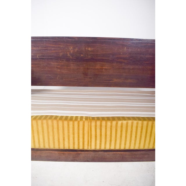 Art Deco French Macassar Veneered Sofa Bed, 1920 For Sale - Image 13 of 14