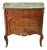 Mid 20th Century Dresser French Style Wood Chest With Marble Top Vintage Commode Classic Decor For Sale