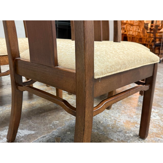 Bernhardt Furniture High Back Dining Chairs, Set of Six For Sale - Image 9 of 12