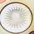 Gold Mid Century Glass Leaf Bowl For Sale - Image 8 of 9