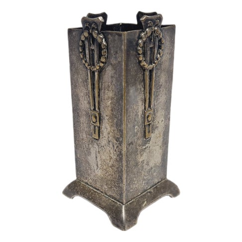 Art Deco Napkin Holder from Argentor, Hungary, 1900s For Sale