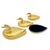 Black Large Mid-20th Century Burmese Gilt Lacquer Duck Trinket Boxes, Set of 3 For Sale - Image 8 of 10