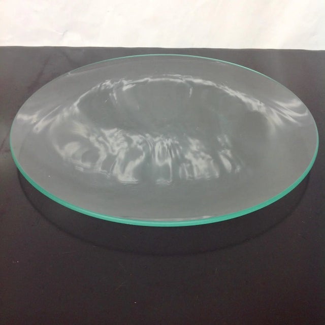 Mid-Century Modern Fontana Arte Mid Size Low Bowl For Sale - Image 3 of 5