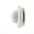 Space Age UFO Ceiling Lamp in White Opaline Glass, Italy, 1970s For Sale - Image 14 of 15