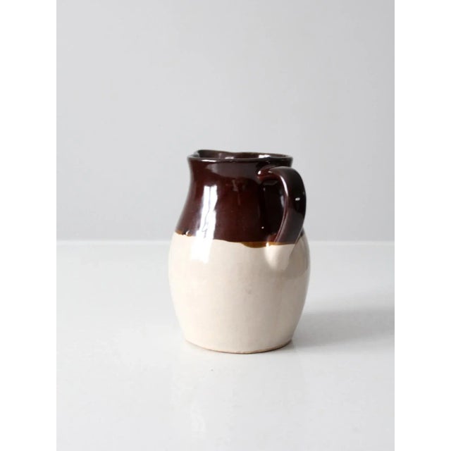 Ceramic Vintage Roseville Rrp Pottery Co Pitcher For Sale - Image 7 of 13