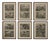 Pieter Mortier, Flood to Babel Scenes, 1700s, Engraving, Set of 6 For Sale