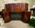 1940s 1940s Art Deco Mahogany Fireplace Mantel For Sale - Image 5 of 11