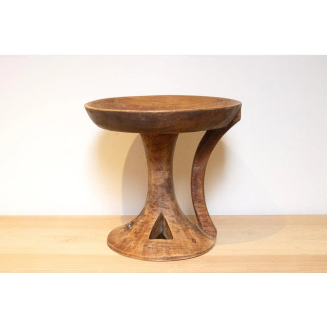 Tribal Vintage Tribal Carved Naga Stool For Sale - Image 3 of 6