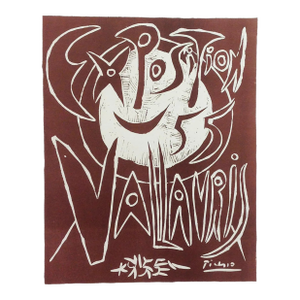 Picasso Lithograph 77 Expo Vallauris Art in Posters