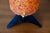 Vintage Table Lamp with Orange Frosted Acrylic Shade and Brass Tripod Base, 1960s For Sale - Image 10 of 11