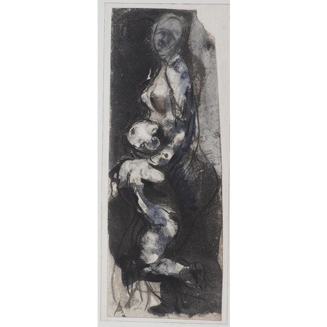 After Auguste Rodin, Nude, Maternal Love, Engraving For Sale - Image 6 of 6