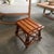 Wood 1980s Artisan Made Adirondack Style Rustic Wood and Twig Footstool/Stand For Sale - Image 7 of 12