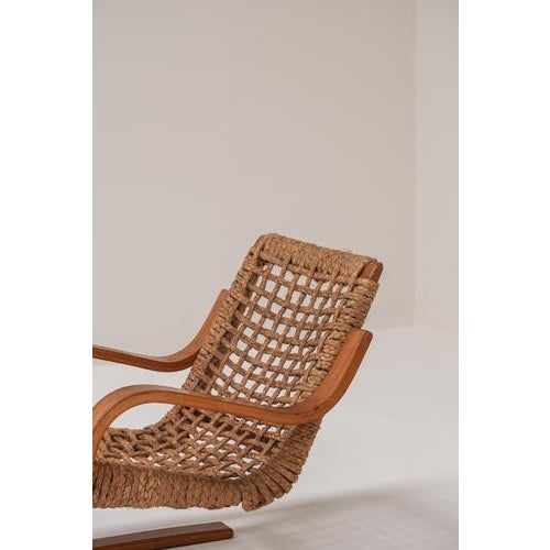 Wood Lounge Chairs by Alvar Aalto for Stylclair, France, 1930s, Set of 2 For Sale - Image 7 of 18