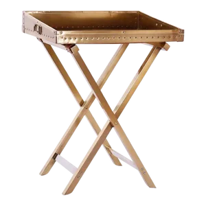 Campaign Style Foldable Bar or Tray