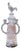 Three-Light Candlestick in Glazed Ceramic by Jacques Pouchain For Sale
