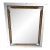 Vintage 1950s Parisian Apartment Large Monumental Ornate Wall Mirror For Sale