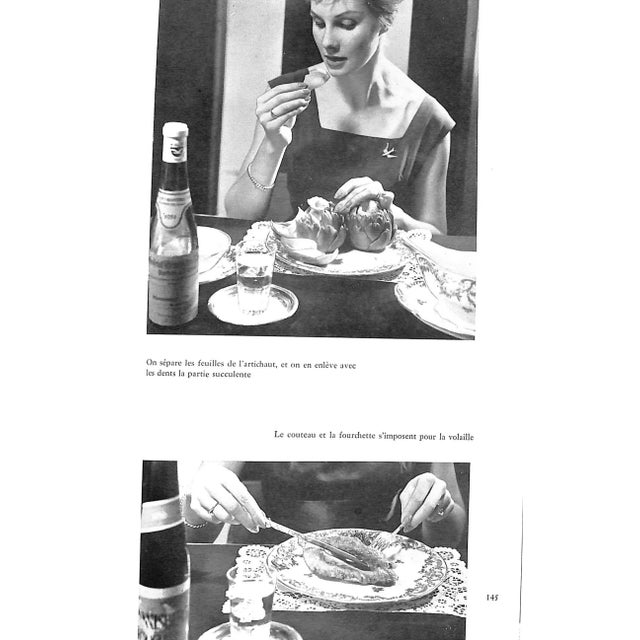 White "Le Livre d'Or Du Savior-Vivre" 1962 For Sale - Image 8 of 10