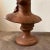1900s Neoclassical Red Brick Patina Metal Italian Bust of a Woman For Sale - Image 9 of 10