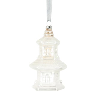 White Pagoda Ornament For Sale