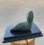 Contemporary Inuit Seal Sculpture on Black Marble Base (1980) For Sale - Image 3 of 12
