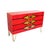Chest of Drawers with Geometric Pattern, 1980s For Sale - Image 3 of 10