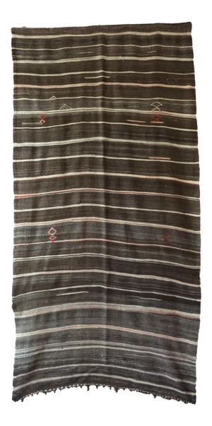 Blanket Throw Moroccan Kilim - 5'1" X 9'8" Ft