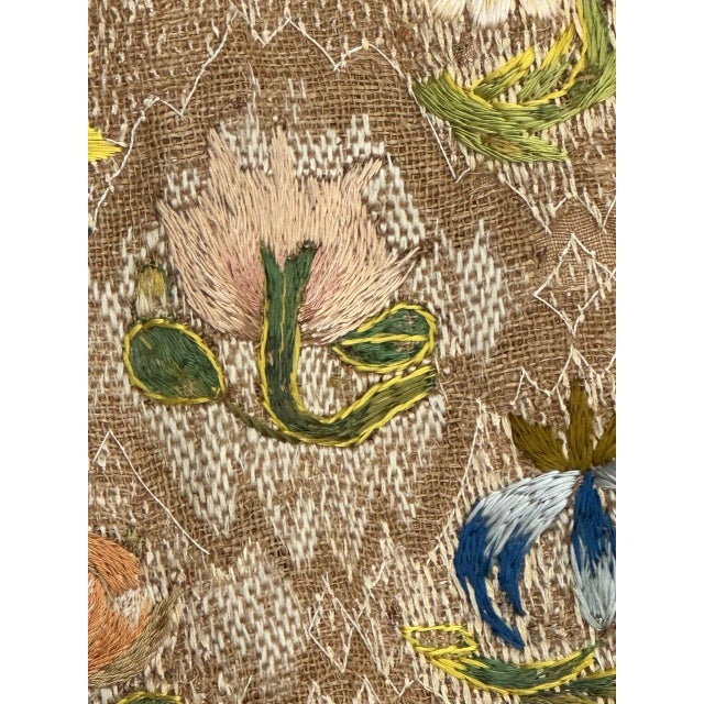 Textile Hungarian Embroidery Textile Piece For Sale - Image 7 of 18