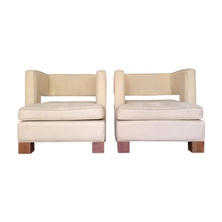 Vintage Club Chairs - Pair For Sale