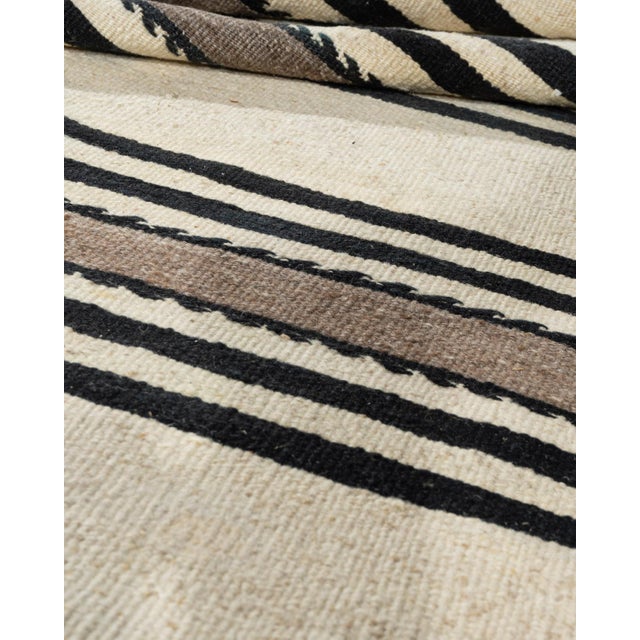 Vintage Turkish Kilim Runner Rug 4ft 4in X 13ft 11in For Sale - Image 4 of 8