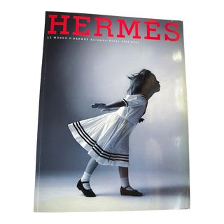 Authentic Original Collectors Hermes Advirtisement Catalog 2001 Art Fashion Luxury Decor Coffee Table Book For Sale
