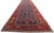 1920s Antique Circa 1920 Red Malayer Hand Knotted Runner 3ft 2in X 19ft 11in For Sale - Image 5 of 16