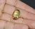 Contemporary GIA Certified Natural 6.80cts Ceylon Yellow Sapphire 18K Solid Gold Bezel Dome Puff Ring, size 5.5 For Sale - Image 3 of 9