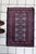 1960s, Handmade Vintage Uzbek Bukhara Rug 2.5' X 3.7' For Sale - Image 10 of 10