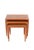 Brown Nesting Tables by Henry W. Klein for Bramin, 1960s, Set of 3 For Sale - Image 8 of 8