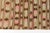 1950s 1950s Muted Brown and Beige Tribal Flatweave Rug For Sale - Image 5 of 10