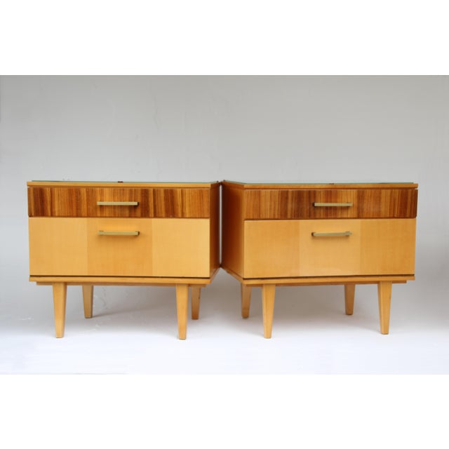 Mid-Century Bedside Tables, Germany, 1960s, Set of 2 For Sale - Image 11 of 11