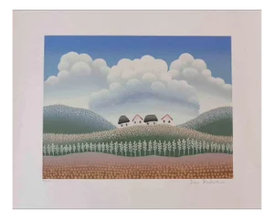 Ivan Rabuzin, Country Town, 1990s, Screen Print