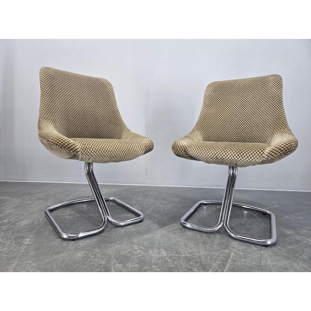 Vintage Chairs by Boris Tabacoff, France, 1970s, Set of 2 For Sale - Image 10 of 11