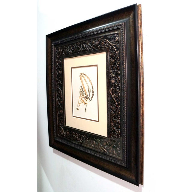 1970s Modern Max Ernst Original Limited Edition Lithograph, "Nachwort" For Sale - Image 5 of 6