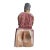 19th Century Chinese Polychrome and Gilt Ancestor Figures- A Set of 3 For Sale - Image 10 of 10