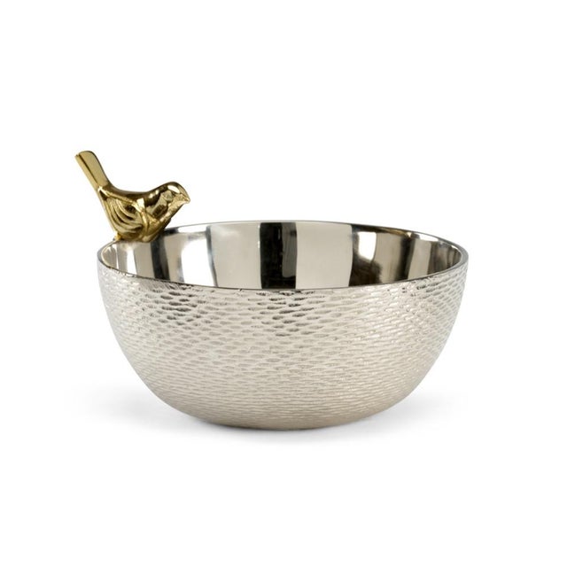 Contemporary Wildwood Chirp Aluminum Bowl, Small For Sale - Image 3 of 3