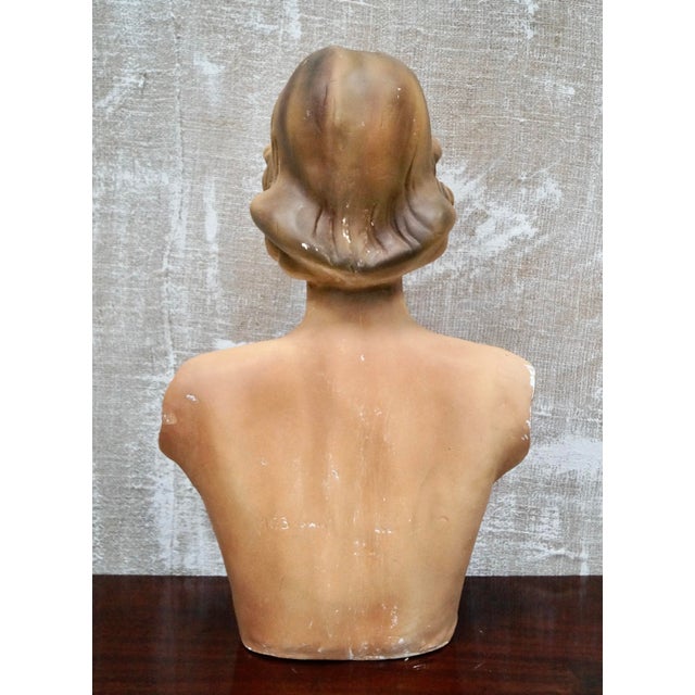 Vintage Mannequin Lubé Paris Bust, 1930 For Sale - Image 3 of 10