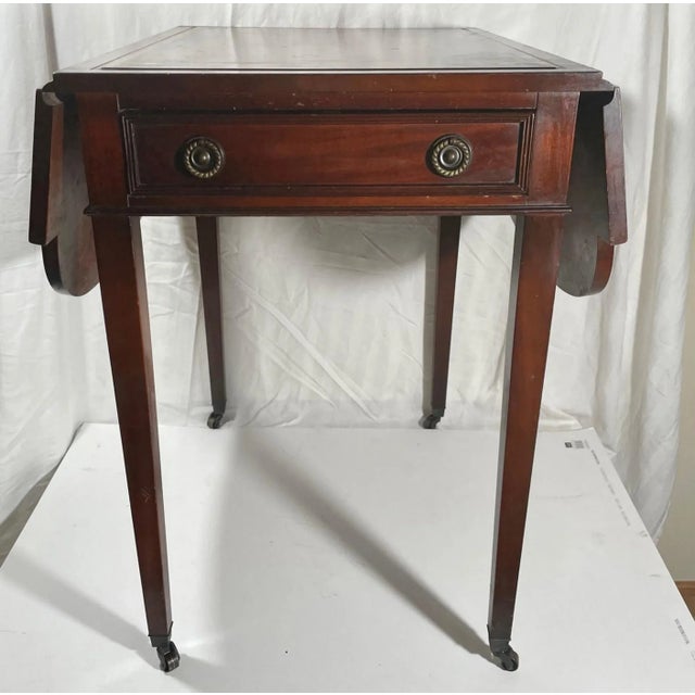 Wood Vintage Mahogany Pembroke Table, Gordon’s Fine Furniture, Inc. For Sale - Image 7 of 13