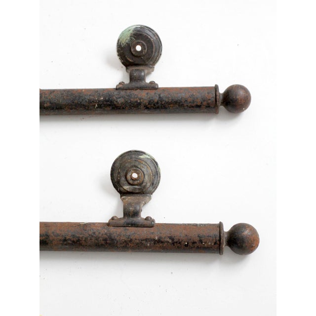 Antique Early 20th Century Iron Architectural Handrails For Sale - Image 16 of 18