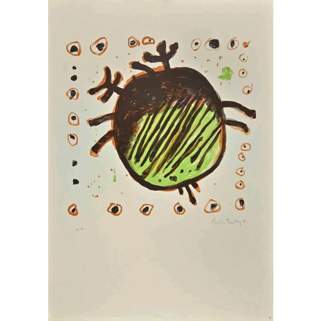 Modern Martin Bradley, Untitled, Lithograph, 1971 For Sale - Image 3 of 3